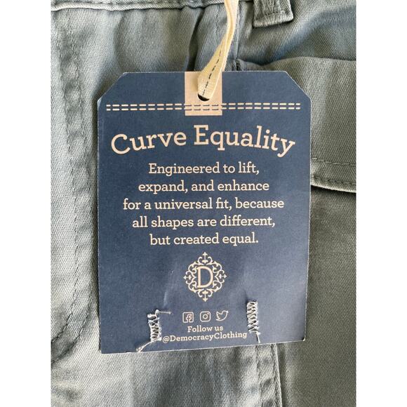 DEMOCRACY, SIZE 16W, GREEN SKIRT, AB SOLUTION - Picture 6 of 8